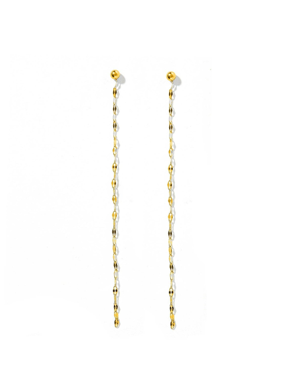 LINNY CO | Screwback Stud Earrings - Devin Duster Gold