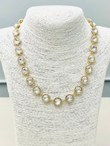 Two Forty Two | CHIC | Layering Rhinestone Necklace - Clear