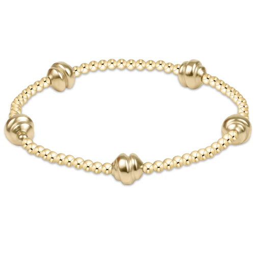 Enewton | Admire Small Gold 2.5mm Bead Bracelet - Gold