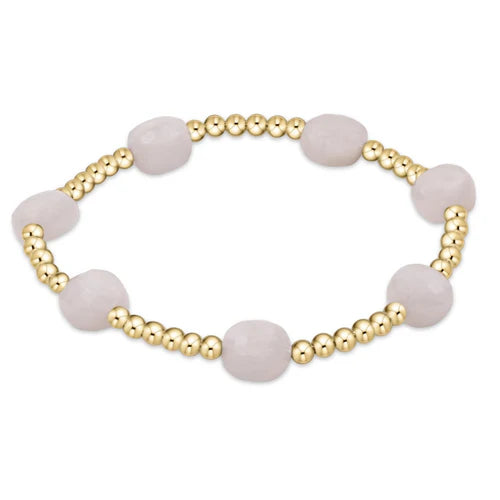 Enewton | Admire Gold 3mm Bead Bracelet - Moonstone