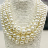 Two Forty Two | Chic - 5-Strand Pearl Necklace