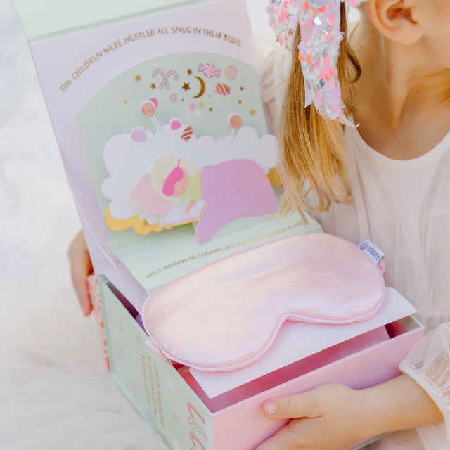 Musee Bath | Visions Of Sugarplums Bath Balm, Pillowcase & Eye Mask Set