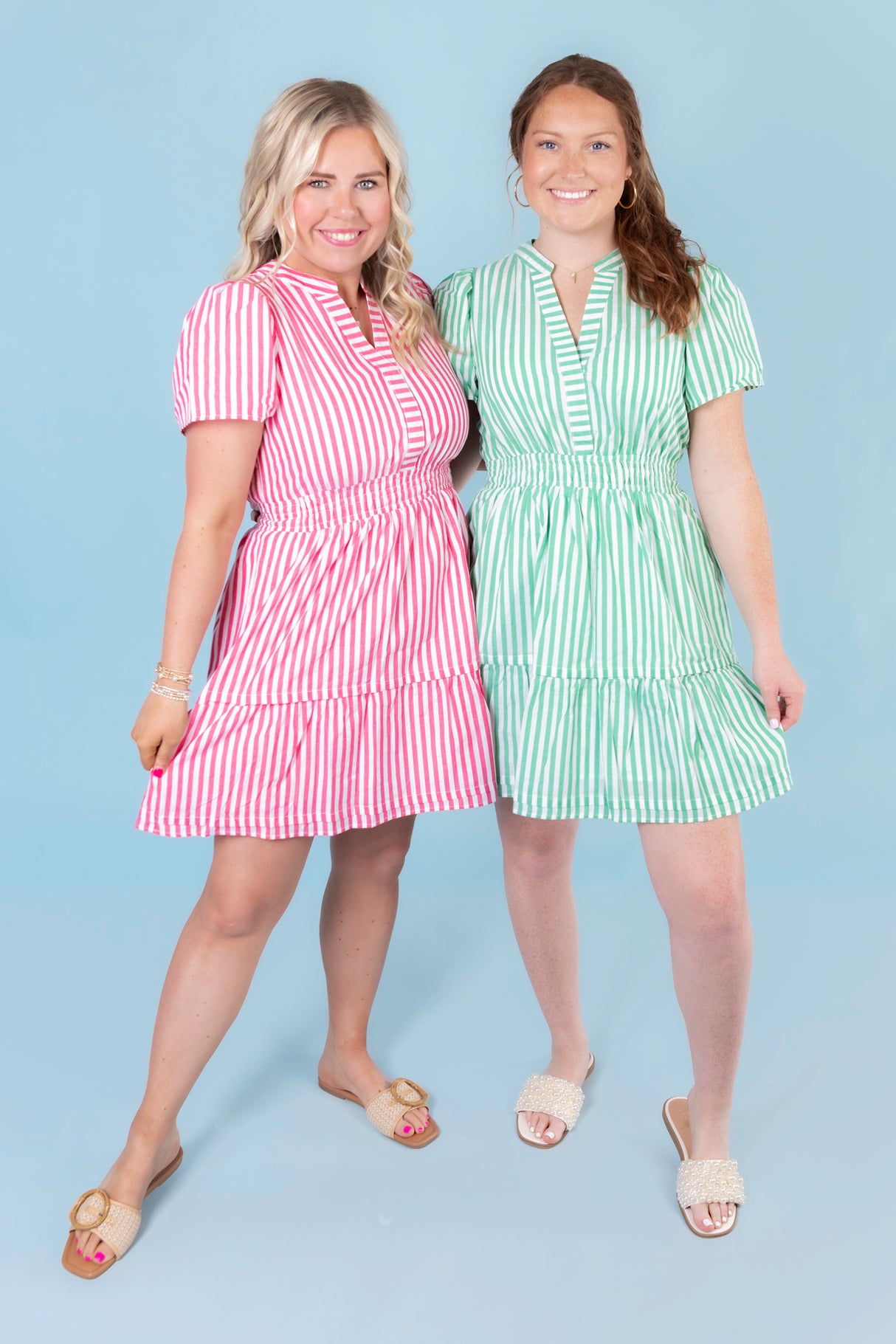 The Striped Mini Dress