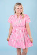 The Striped Mini Dress
