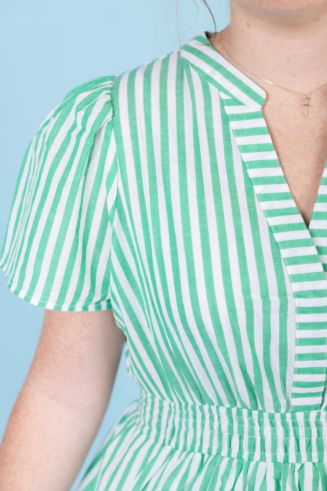 The Striped Mini Dress