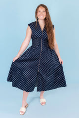 Polka Dot Delight Midi Dress