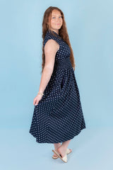 Polka Dot Delight Midi Dress