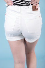 Judy Blue | High Waist Double Roll Cuff Shorts