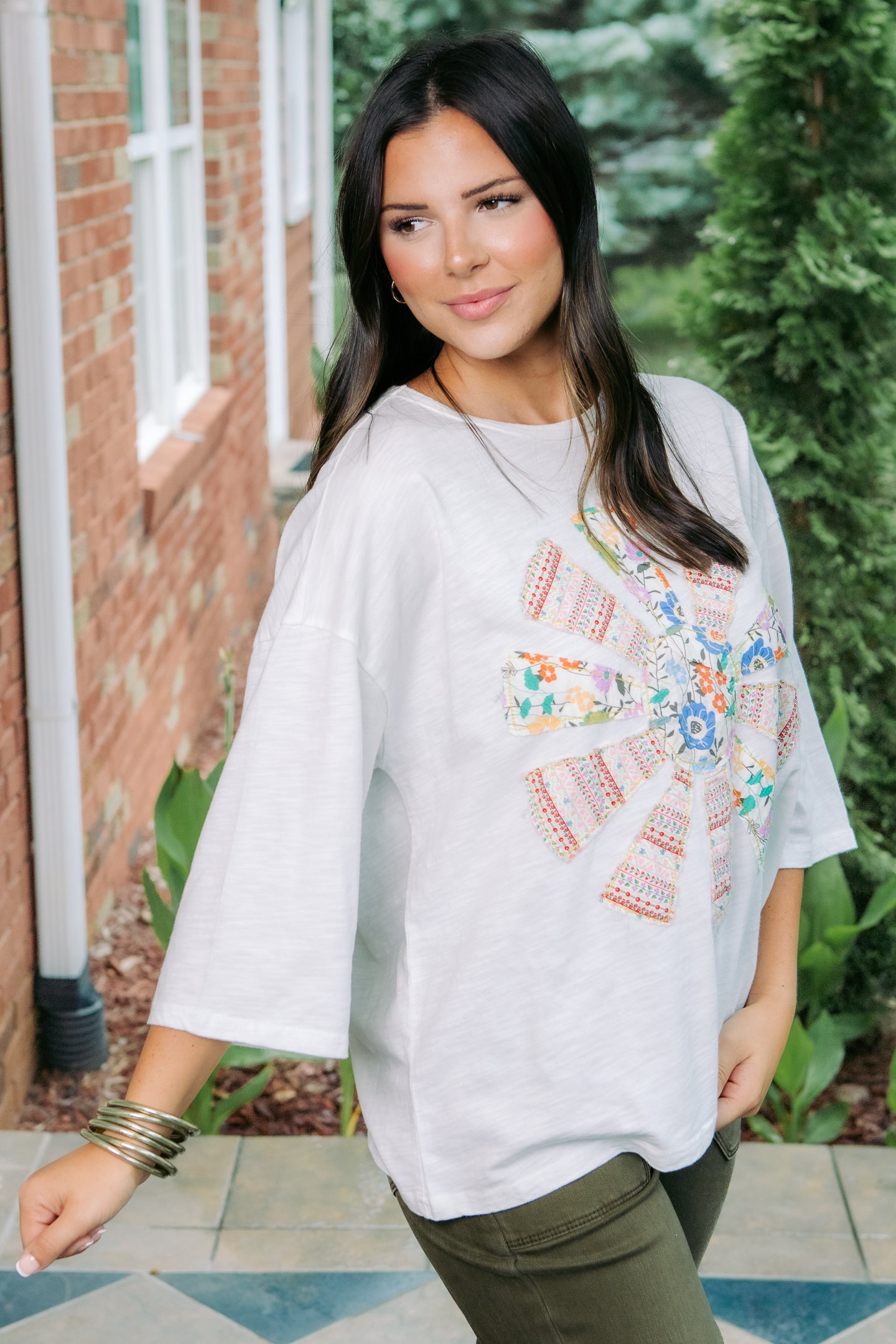 The Patchwork Knit Top