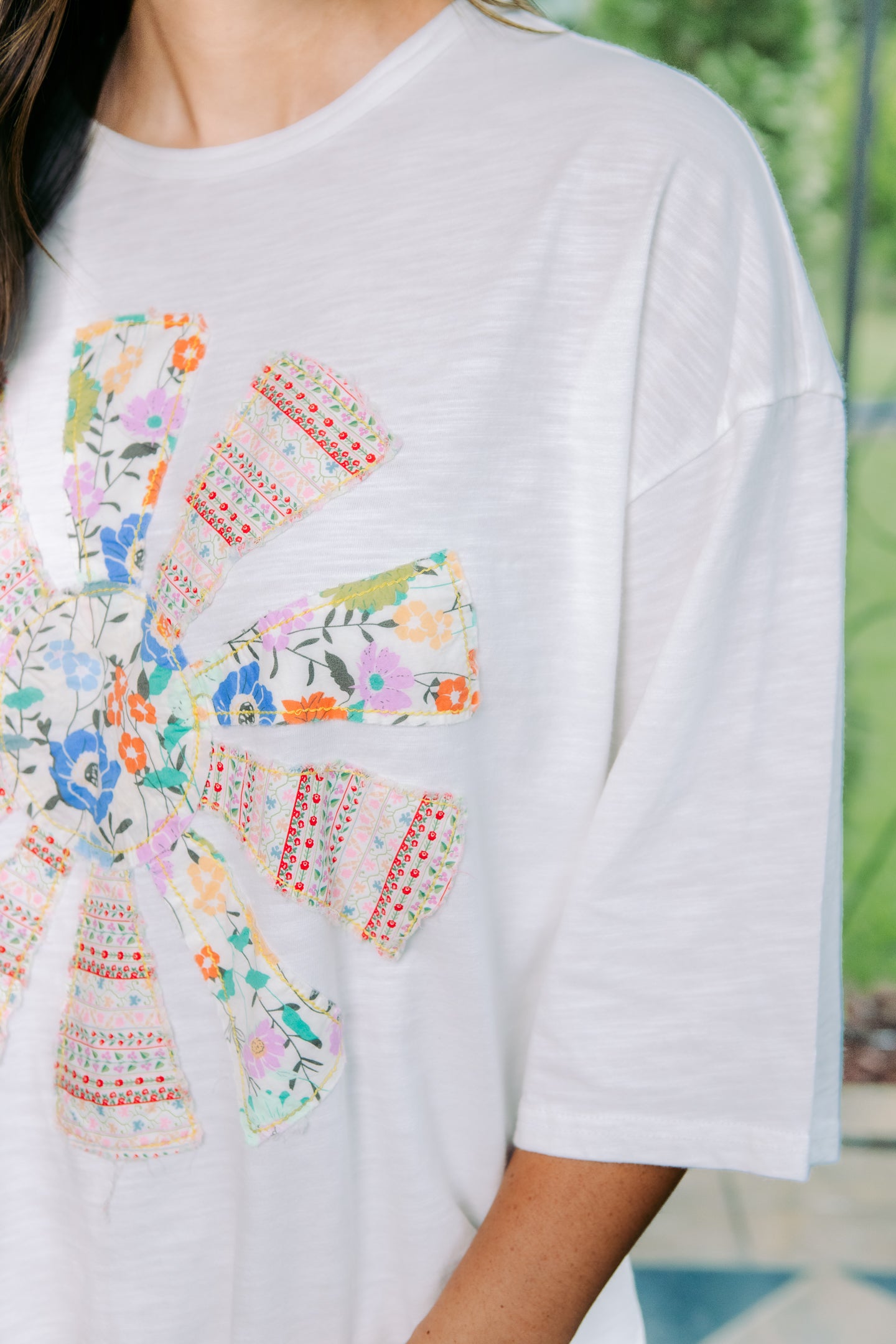 The Patchwork Knit Top