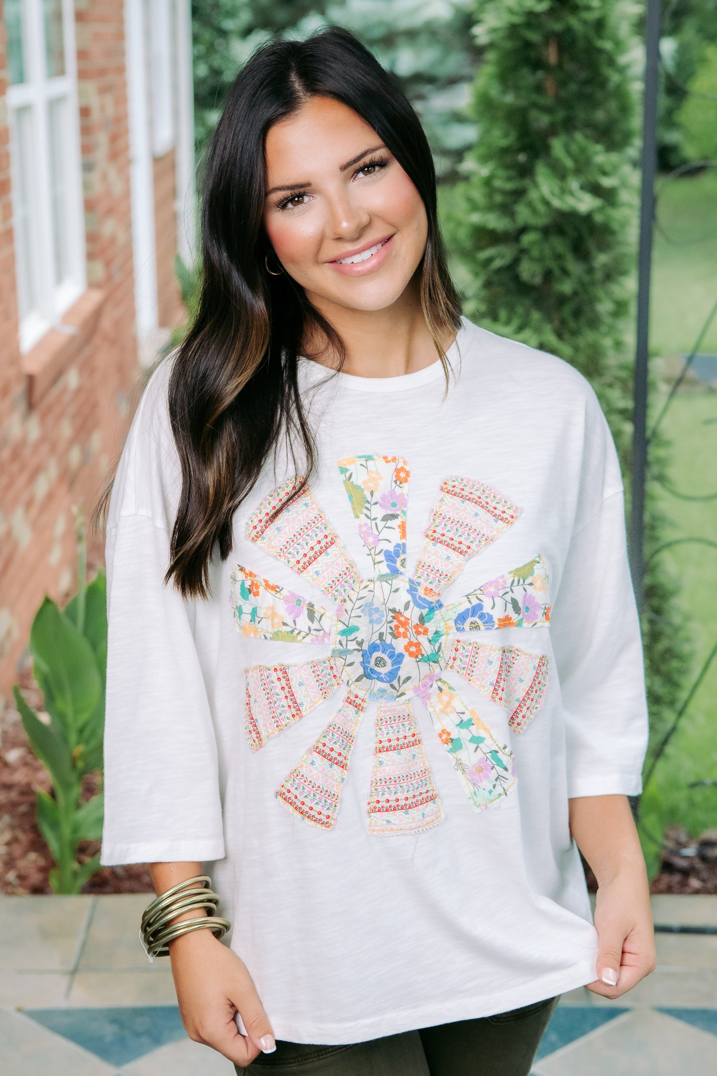 The Patchwork Knit Top