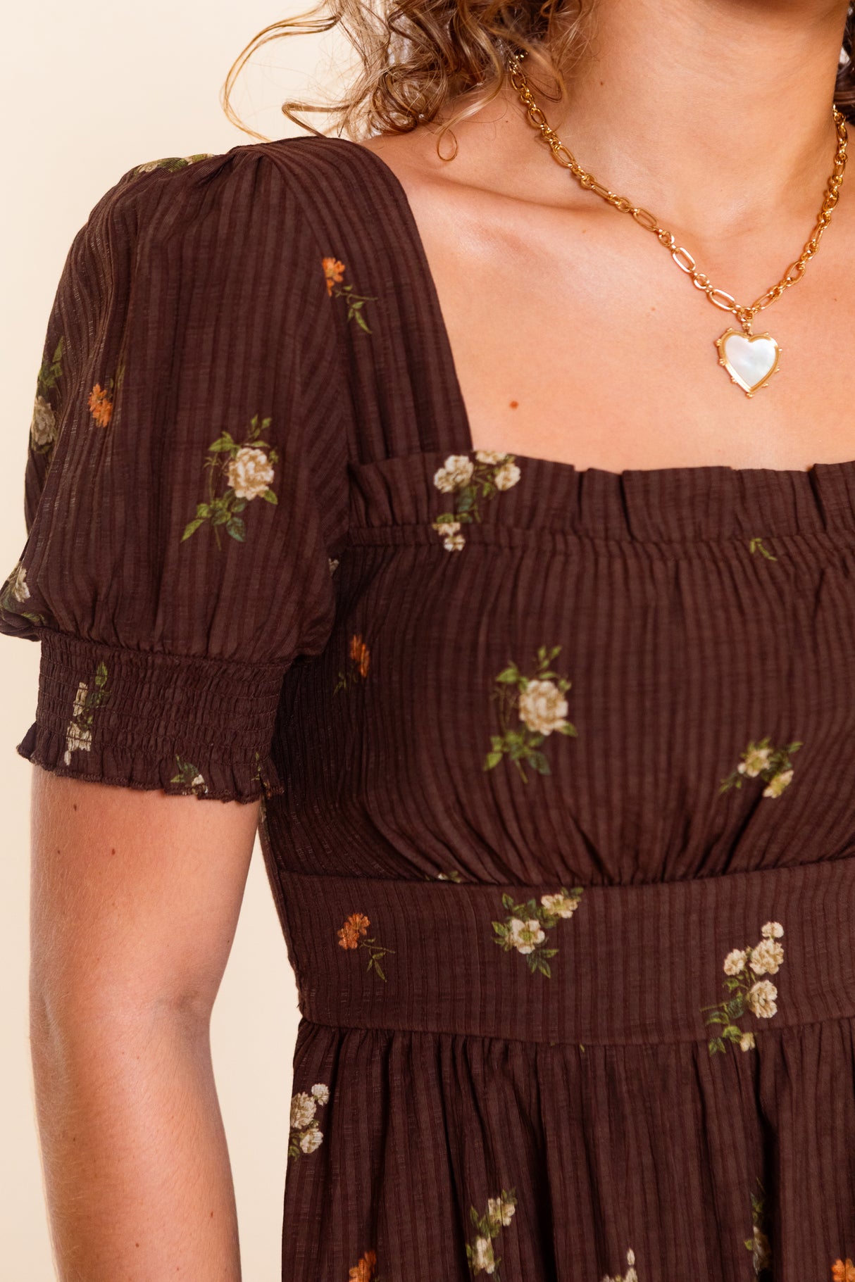 The Autumn Bloom Mini Dress