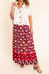 The Sienna Mosaic Maxi Skirt