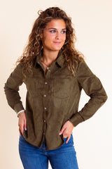 Cypress Trail Suede Blouse