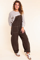 Oak & Olive Utility Overalls