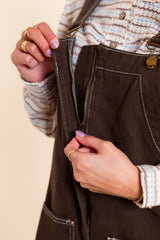 Oak & Olive Utility Overalls