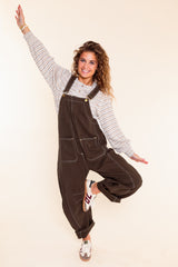 Oak & Olive Utility Overalls