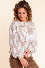The Hearthside Henley Knit Top
