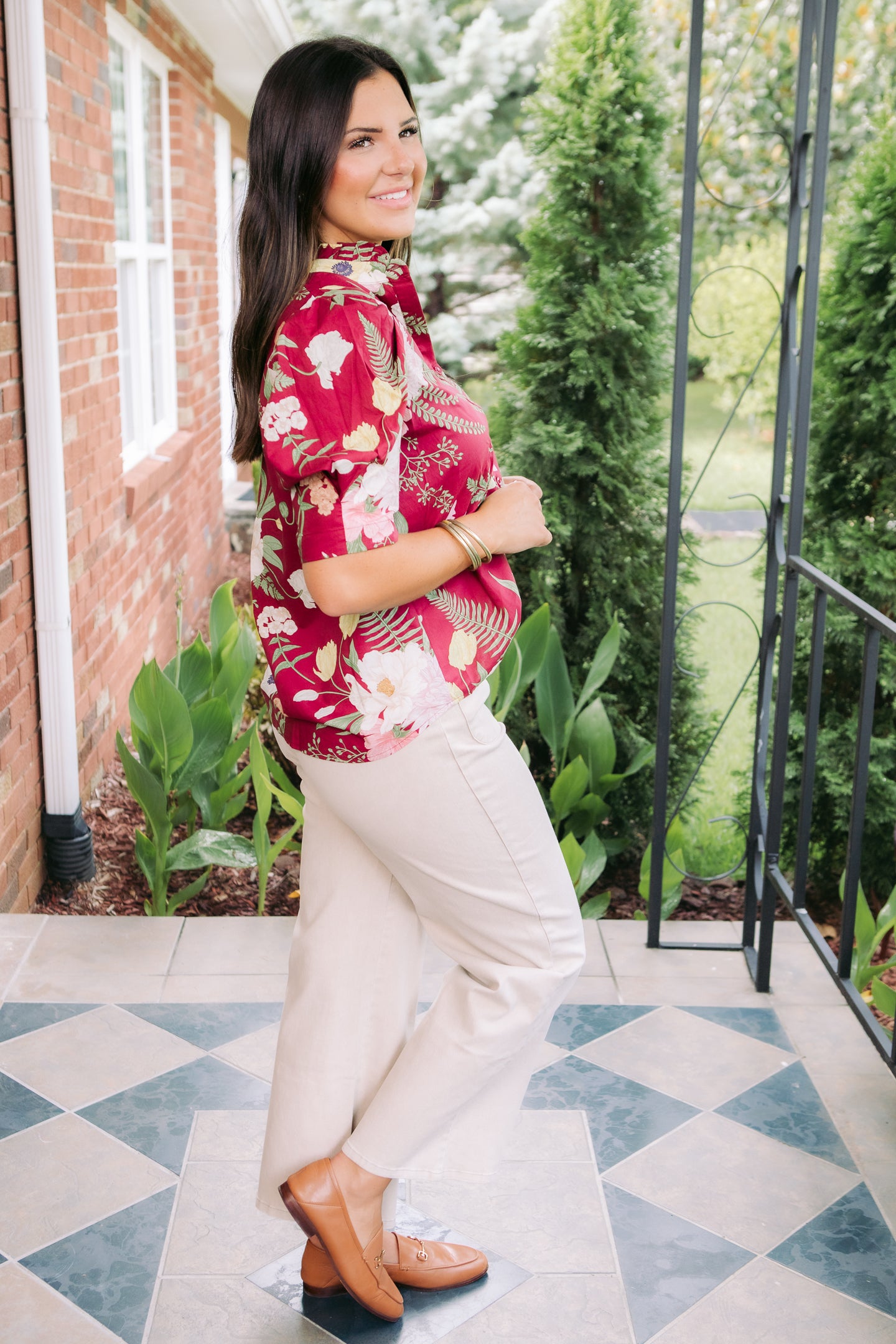 The Richmond Floral Blouse