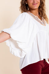 Desert Daydream Embroidered Top