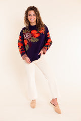 The Painted Garden Pullover