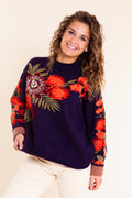 The Painted Garden Pullover