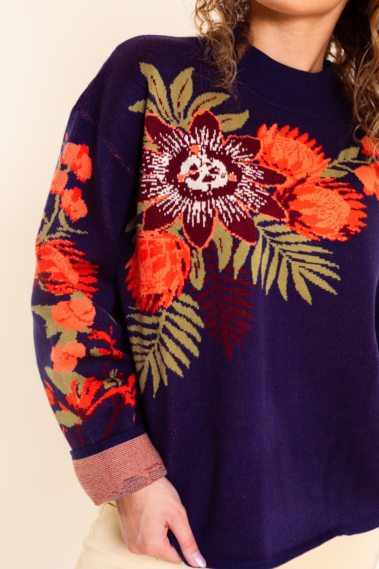 The Painted Garden Pullover