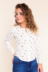 Little Meadow Waffle Knit Top