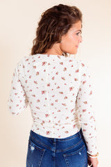 Little Meadow Waffle Knit Top