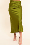 The Elegance Satin Skirt