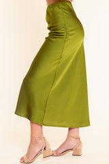 The Elegance Satin Skirt