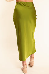 The Elegance Satin Skirt