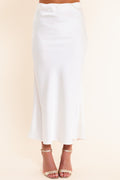 The Elegance Satin Skirt