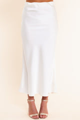 The Elegance Satin Skirt