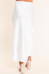 The Elegance Satin Skirt