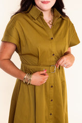 Safari Social Midi Dress
