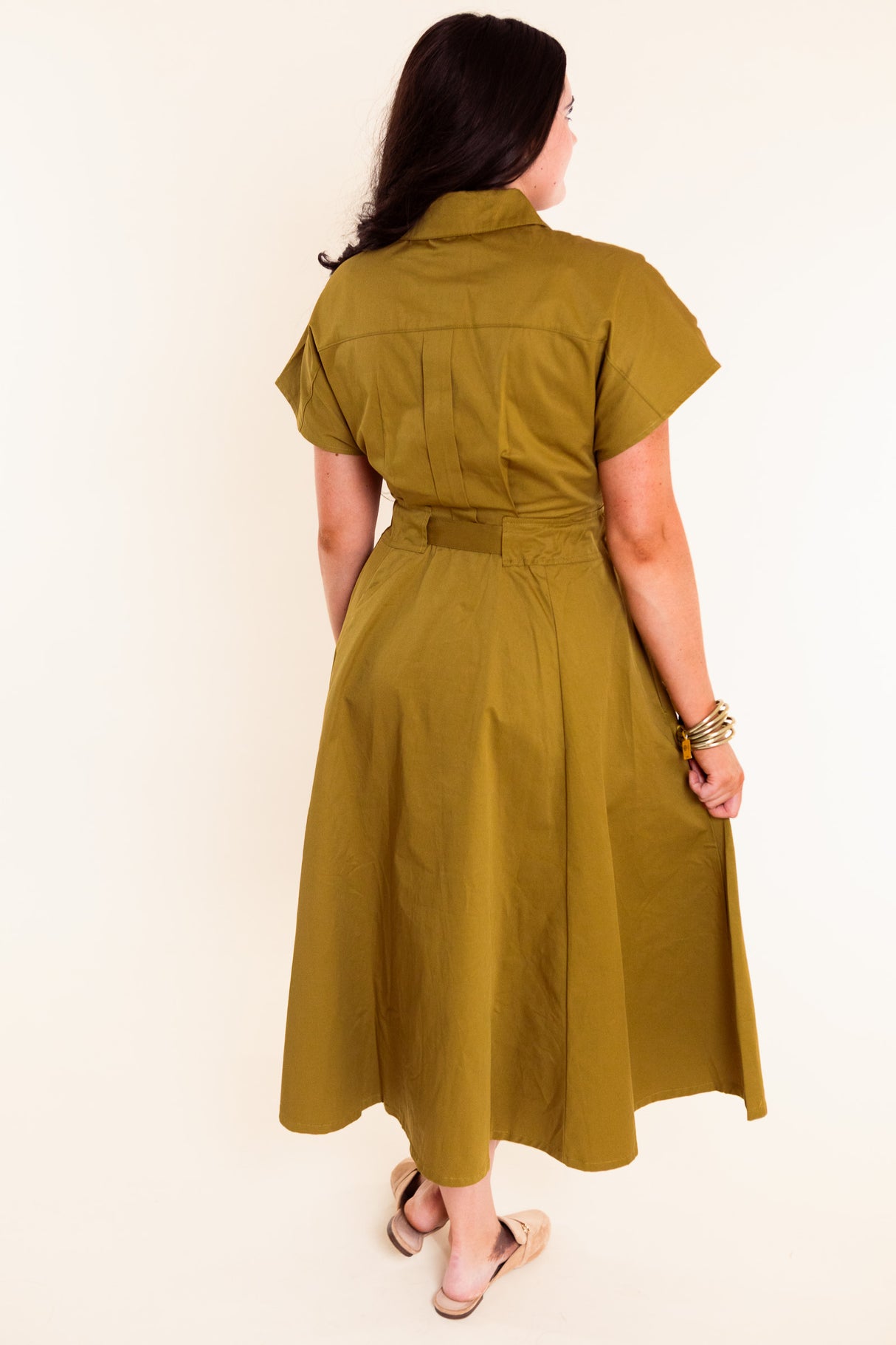 Safari Social Midi Dress