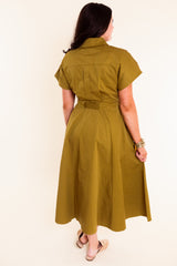 Safari Social Midi Dress
