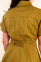 Safari Social Midi Dress