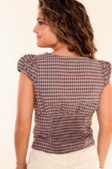 The Cider Mill Plaid Top