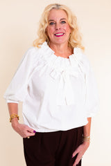 The Sunday Best Bow Blouse