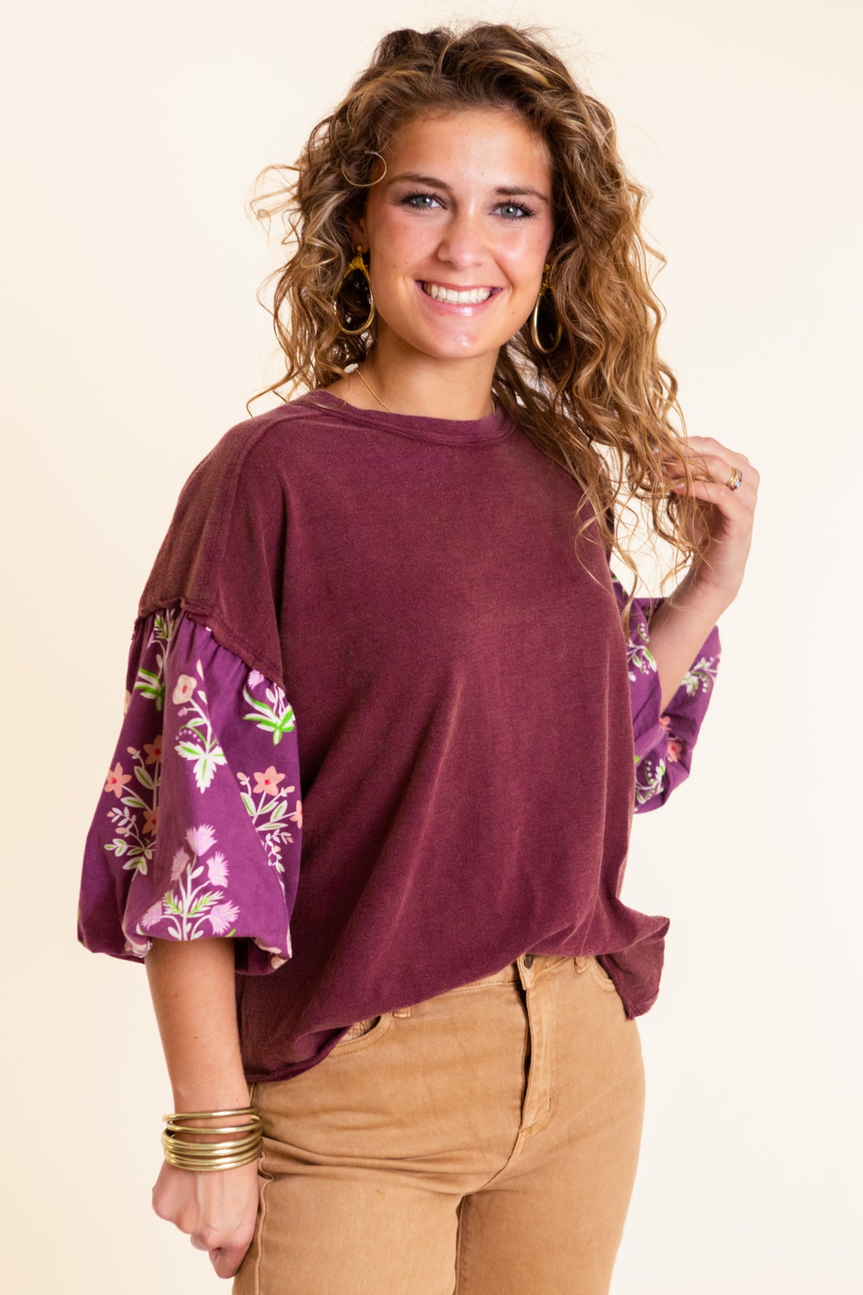 The Wine & Wildflowers Top