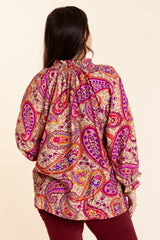 The Sadie Scarf-Tie Blouse
