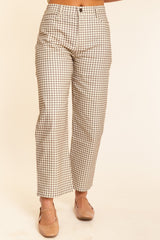 The Sunday Market Gingham Pants