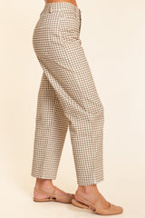 The Sunday Market Gingham Pants