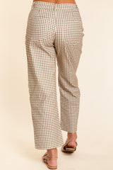The Sunday Market Gingham Pants