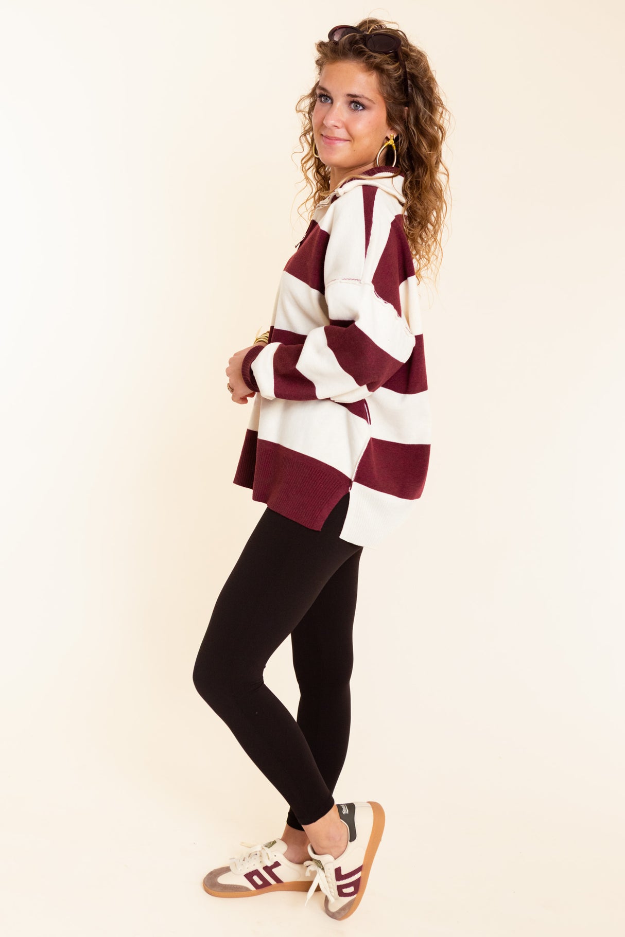 The Burgundy Club Pullover