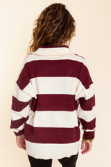 The Burgundy Club Pullover