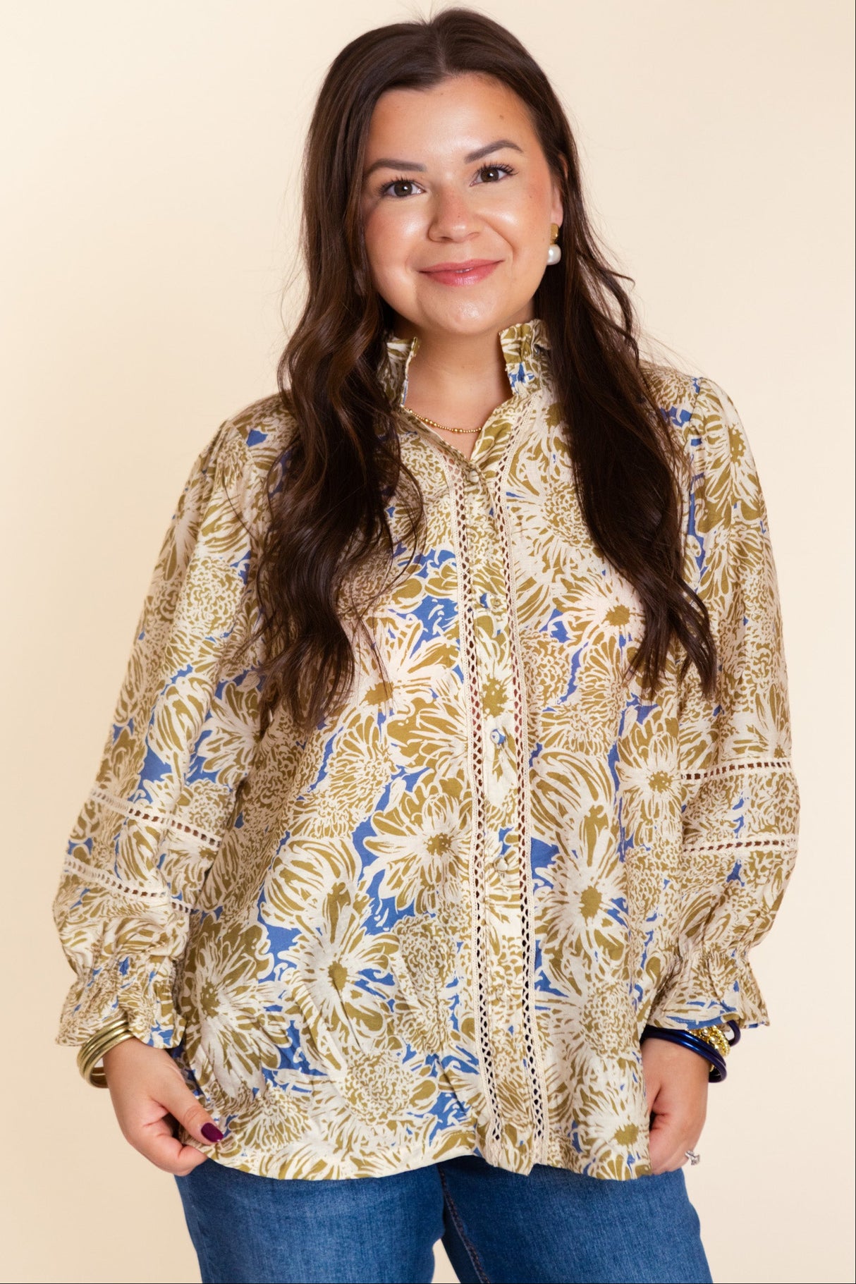 The Olive Branch Blouse