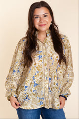 The Olive Branch Blouse